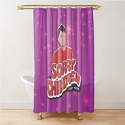Naughty Uncle Roger Says Sorry Children Shower Curtain