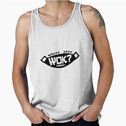 Uncle Roger asks you to cook egg fried rice, Where's Your Wok in colours Tank Top