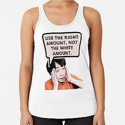 Use the right amount not Uncle Roger Nigel Ng Racerback Tank Top