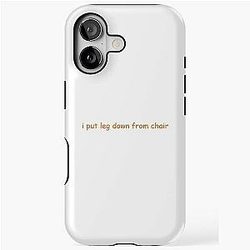 UNCLE ROGER Orange iPhone Tough Case