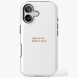 UNCLE ROGER Orange iPhone Tough Case