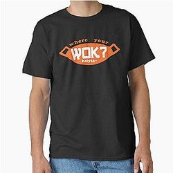 Uncle Roger asks you, Where is Your Wok? - Orange Classic T-Shirt