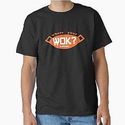 Uncle Roger asks, Where's Your Wok - Orange Classic T-Shirt
