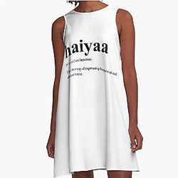 Uncle Roger Definition Essential A-Line Dress