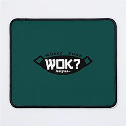 Uncle Roger asks you to cook egg fried rice where your wok light colour Mouse Pad