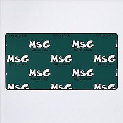 MSG Salt on a cracked Uncle Roger's Desk Mat