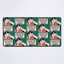 Use the Right Amount Desk Mat - Uncle Roger - Nigel Ng