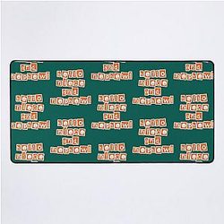 Uncle Roger says Hello niece and nephew Desk Mat