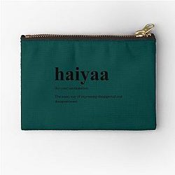 Uncle Roger Definition Zipper Pouch