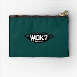 Uncle Roger asks you to cook egg fried rice where your wok light colours zipper pouch