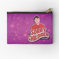 Naughty Uncle Roger says Zipper Pouch