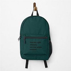 Use the right amount, not whit amount. - Uncle Roger - Nigel Ng Backpack