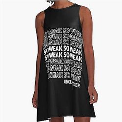 So Weak Uncle A-Line Dress
