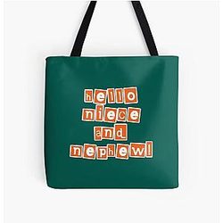 Uncle Roger says Hello niece and nephew! All Over Print Tote Bag