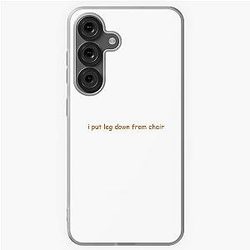 UNCLE ROGER Leg Orange Samsung Galaxy Soft Case
