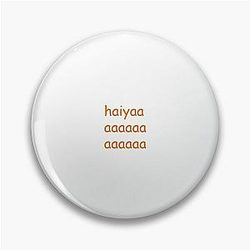 UNCLE ROGER Orange Pin