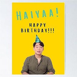 Haiyaa, Uncle Roger, Happy birthday, Willow Days Poster