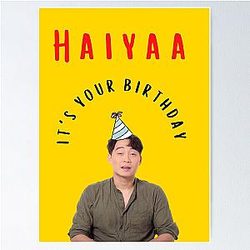 Haiyaa, Uncle Roger, Happy Birthday Willow Days Poster