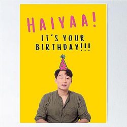 Haiyaa Uncle Roger Happy birthday Willow days Poster