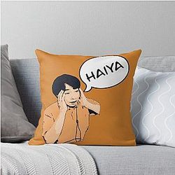 Uncle Roger Haiya Throw Pillow