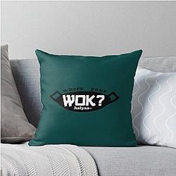 Uncle Roger asks you to cook egg fried rice. Where is your wok? Throw pillow.