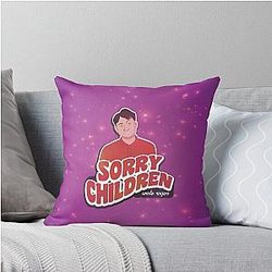 Naughty Uncle Roger, sorry children Throw Pillow