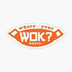 Uncle Roger asks where your wok or Orange Sticker