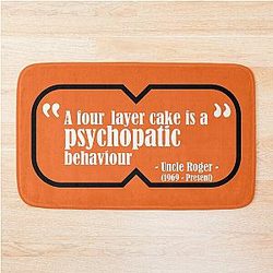 Uncle Roger - A Four Layer Cake is a Psychopathic Behaviour Mat
