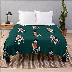 Uncle Roger Merch Throw Blanket