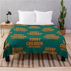 Sorry Children Uncle Roger Throw Blanket