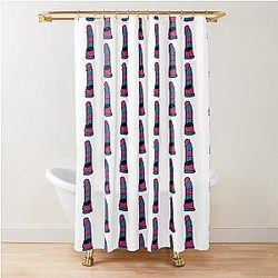 The Usual Shower Curtain