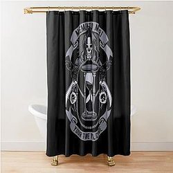 Camp Unus Annus Memento Mori - Your Time Will Come Shower Curtain