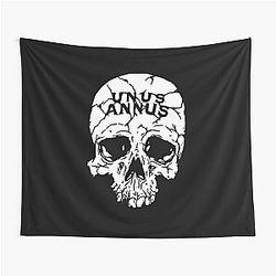 Unus Annus Skull Tapestry