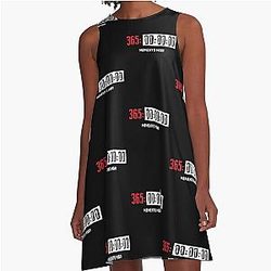 Unus Annus Memento Mori A-Line Dress