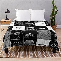 Unus Annus Mood board design Throw Blanket