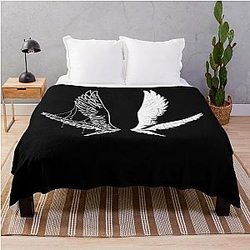 Unus Annus Death Wings Throw Blanket