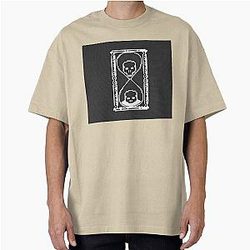 Pixel Art Unus Annus Hourglass Oversized T-Shirt