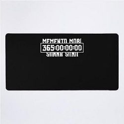 Unus Annus Memento Mori 365 Days Cool Rock Graphic Tees Desk Mat