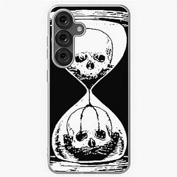 Unus Annus Hourglass Skull Samsung Galaxy Soft Case