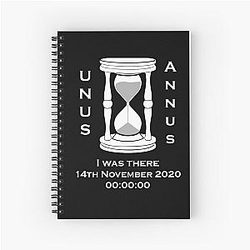 I was there Unus Annus Notebook