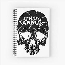 Unus Annus Black Spiral Notebook