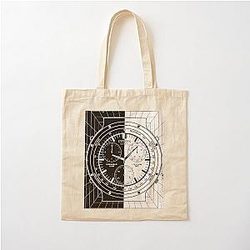 Unus Annus Black Cotton Tote Bag