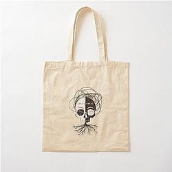 Unus Annus Skull Cotton Tote Bag