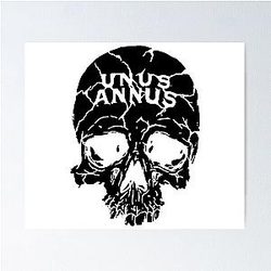 Unus Annus Black Poster