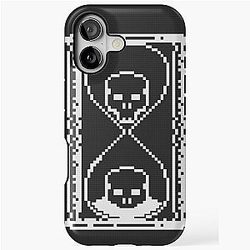 Pixel Art Unus Annus Hourglass iPhone Case