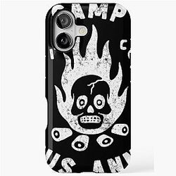 Camp Unus Annus Fire Skull Design Case