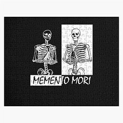 Unus Memento Funny Skeleton Jigsaw Puzzle