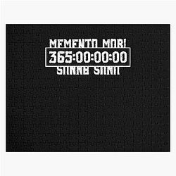 Unus Annus Memento Mori 365 Days Cool Graphic Rock Tees Jigsaw Puzzle Shirt
