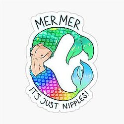 Unus Annus Cryptids MerMer Sticker