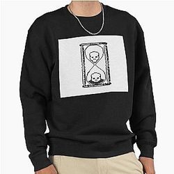 Pixel Art Unus Annus Hourglass Pullover Sweatshirt
